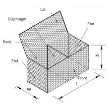 Heavy galvanized gabion box mattress wire mesh stone cage Hexagonal hole Sack Gabion reinforce mesh